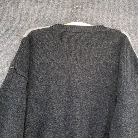 Liberty Sweaters Men's Pullover Knit Multicolor XL Geometric Crew Neck - Picture 8 of 13